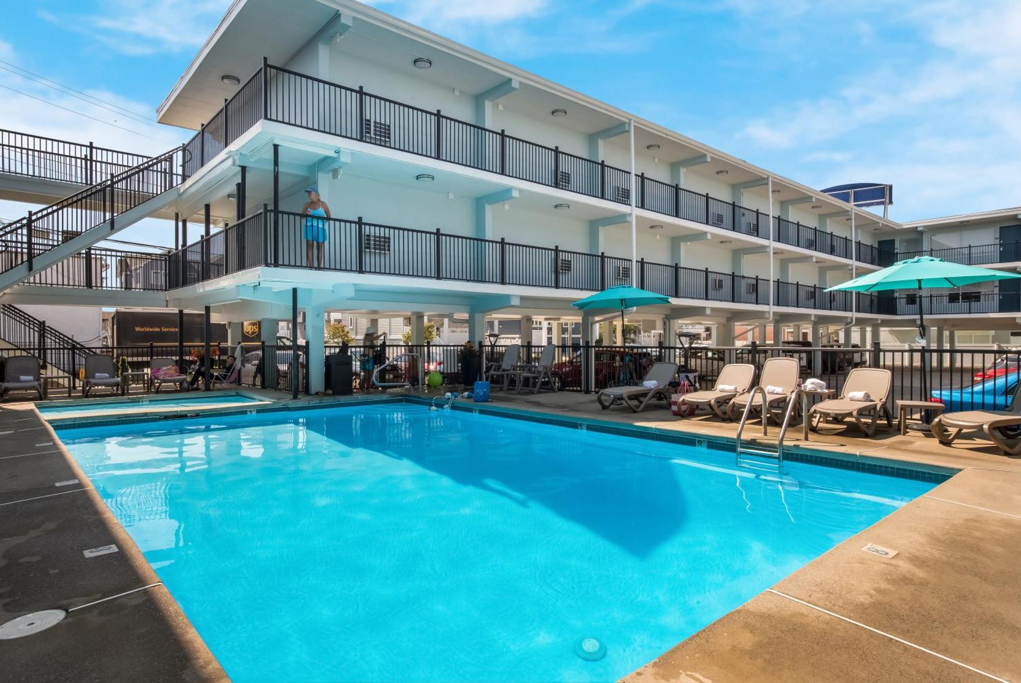 Hotel Cabana Oceanfront/Boardwalk Wildwood Exterior foto